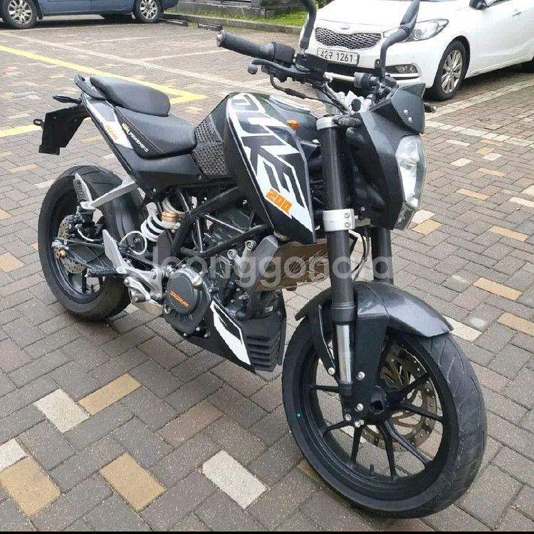 KTM 듀크200 16년식 9,636km--3