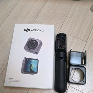 dji 액션2+정품 리모콘 셀카봉 및 일체