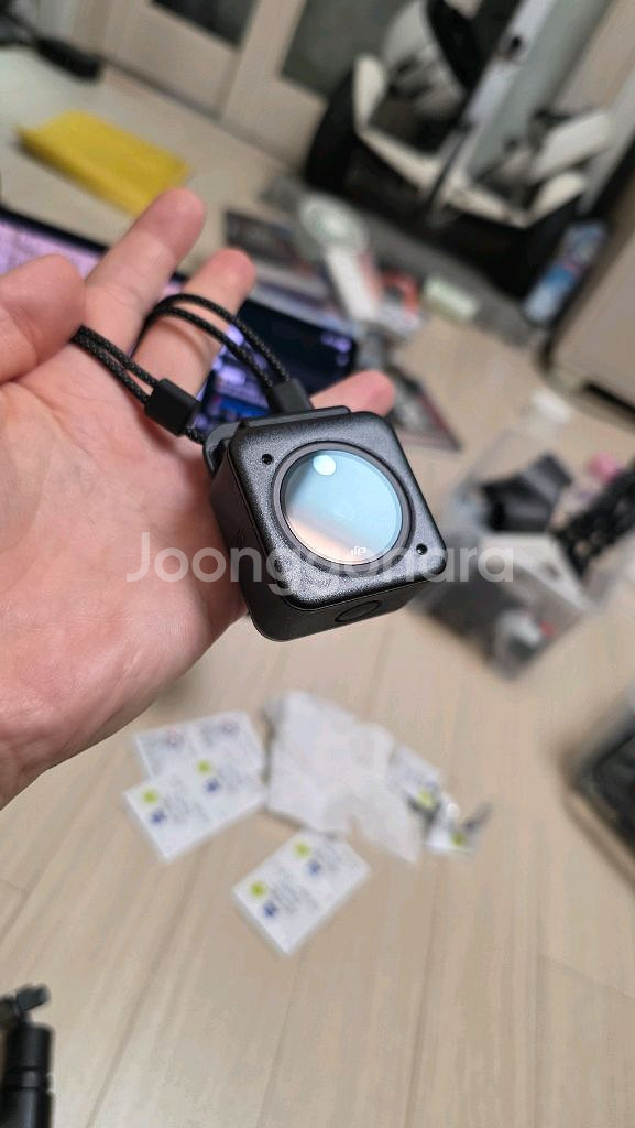 dji 액션2+정품 리모콘 셀카봉 및 일체--2