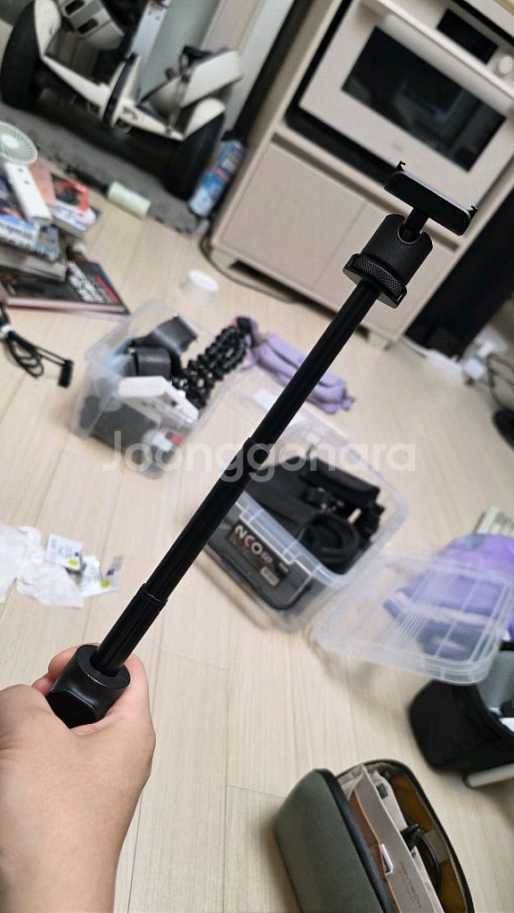 dji 액션2+정품 리모콘 셀카봉 및 일체--5