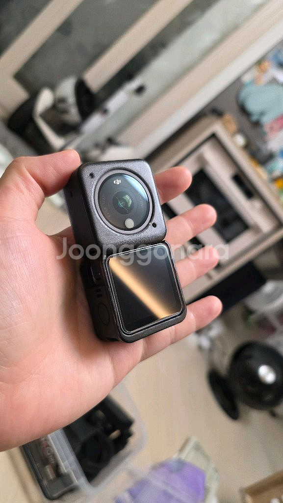 dji 액션2+정품 리모콘 셀카봉 및 일체--3
