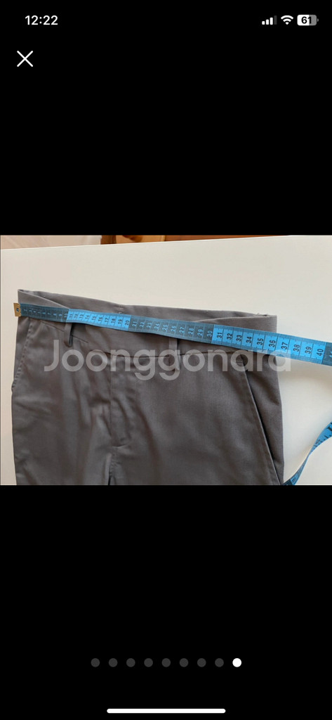 클럽모나코 면팬츠 일자바지27, 그레이--8