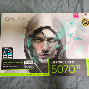 갤럭시 RTX5070ti EX GAMER 화이트 OC