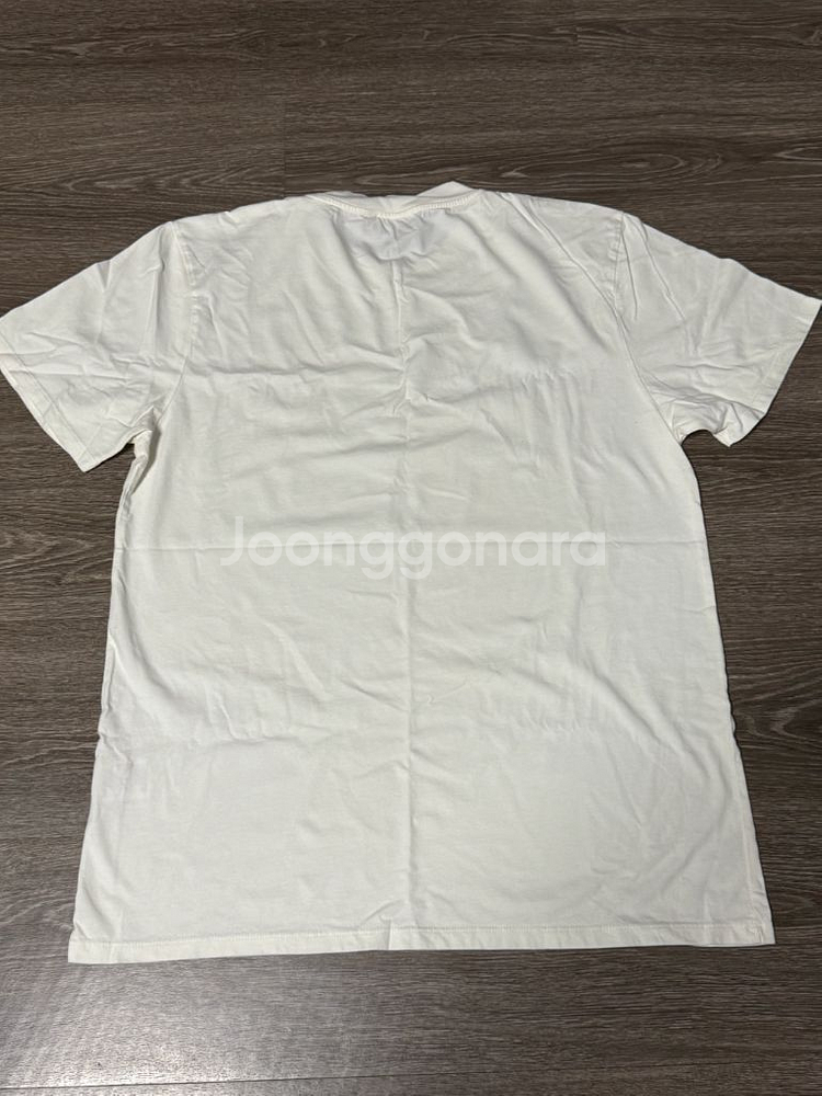 메종키츠네 더블폭스 반팔 화이트 XL--1