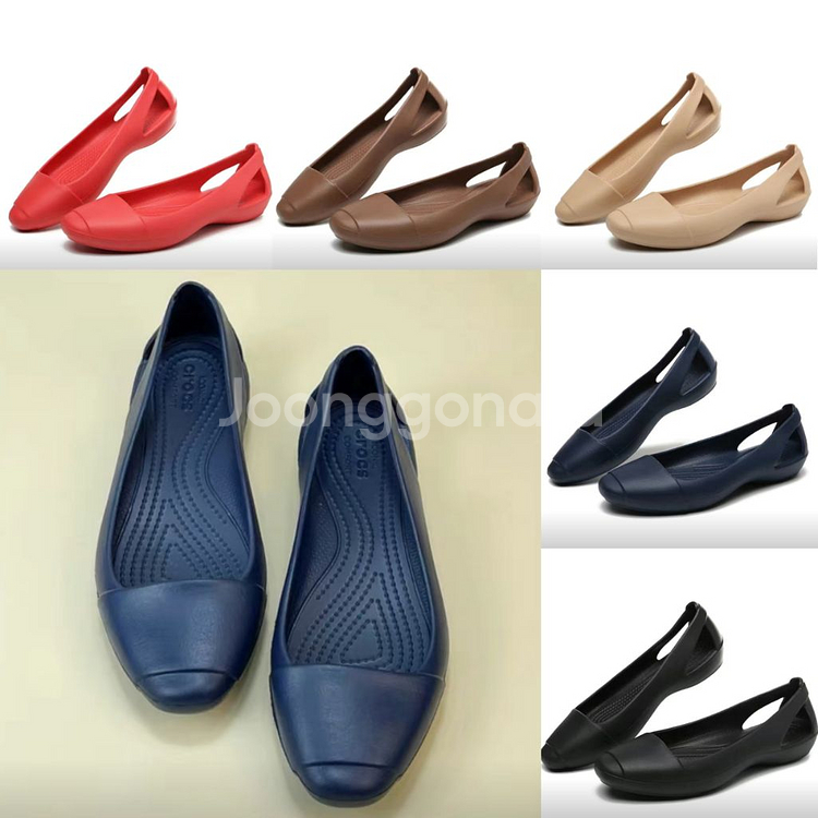 정품 크록스 시에나 여성 젤리 슈즈(새상품)--1