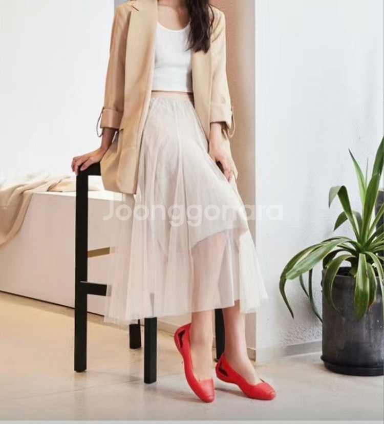 정품 크록스 시에나 여성 젤리 슈즈(새상품)--3