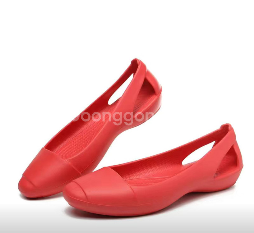 정품 크록스 시에나 여성 젤리 슈즈(새상품)--5