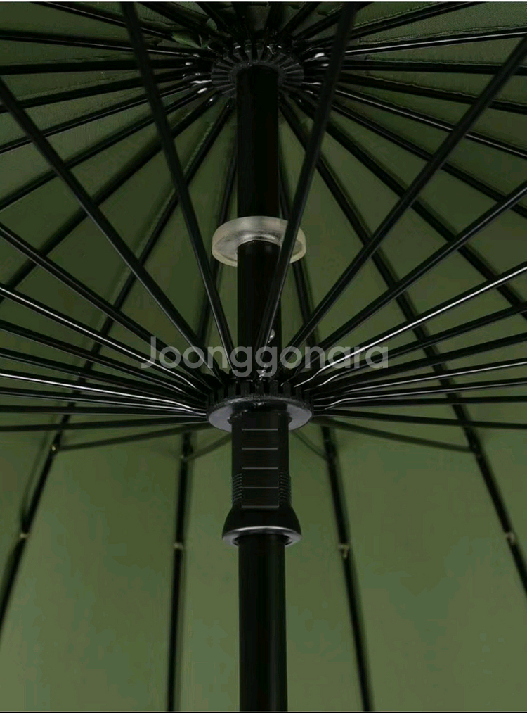 프리미엄형 24개 우산살 양산 겸용형 장우산 4컬러--1