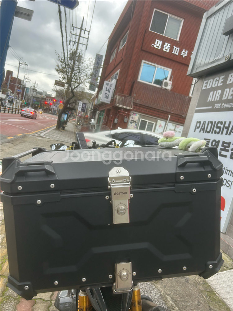 오토바이 탑박스 및 알존 브라켓--1
