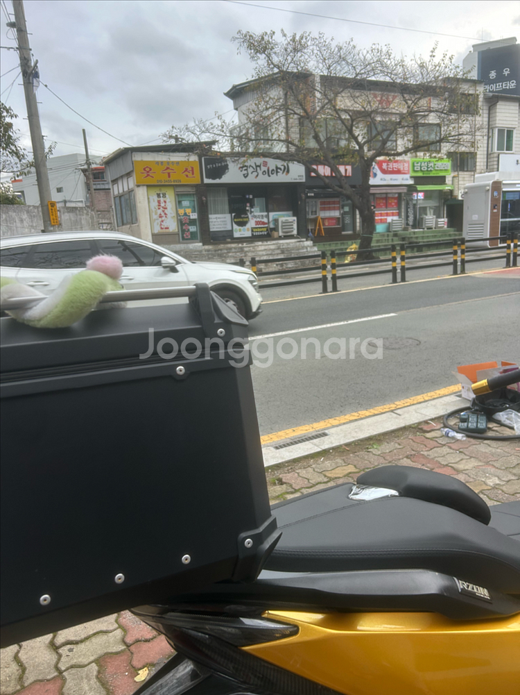 오토바이 탑박스 및 알존 브라켓--3