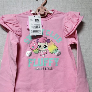 캐치티니핑 핑크 티셔츠 110