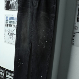 (L-XL) 브랜드빈티지 청바지 데님 리타 흑청