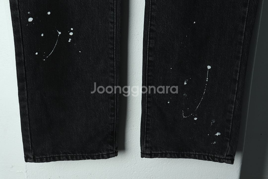(L-XL) 브랜드빈티지 청바지 데님 리타 흑청--3
