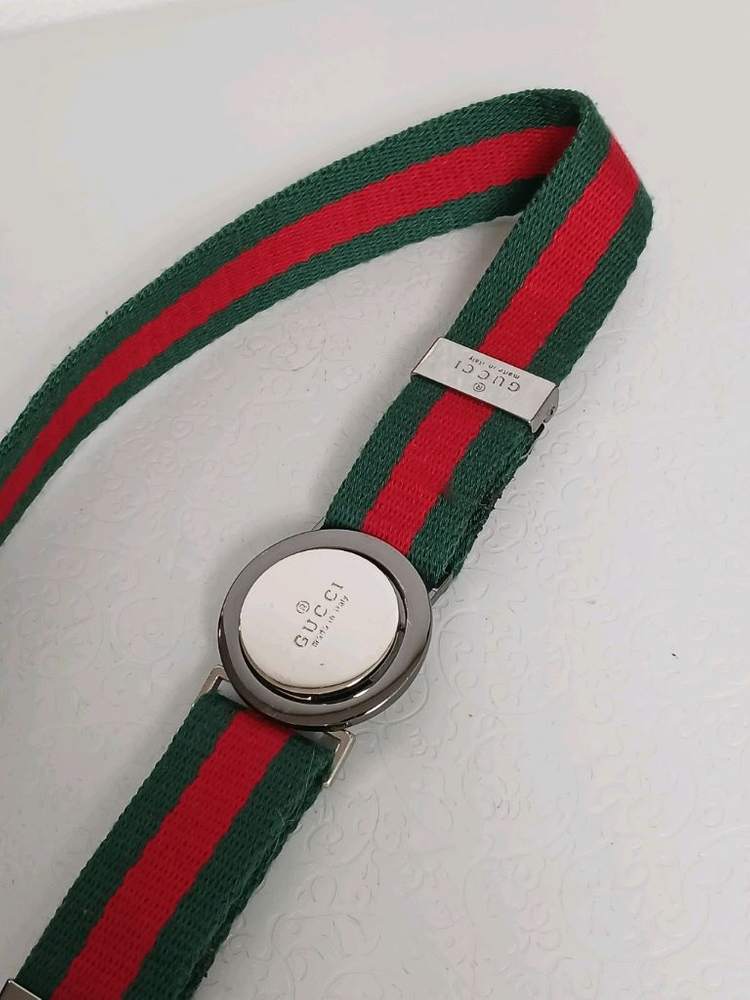 구찌 삼선 여성벨트 정품 팝니다--5