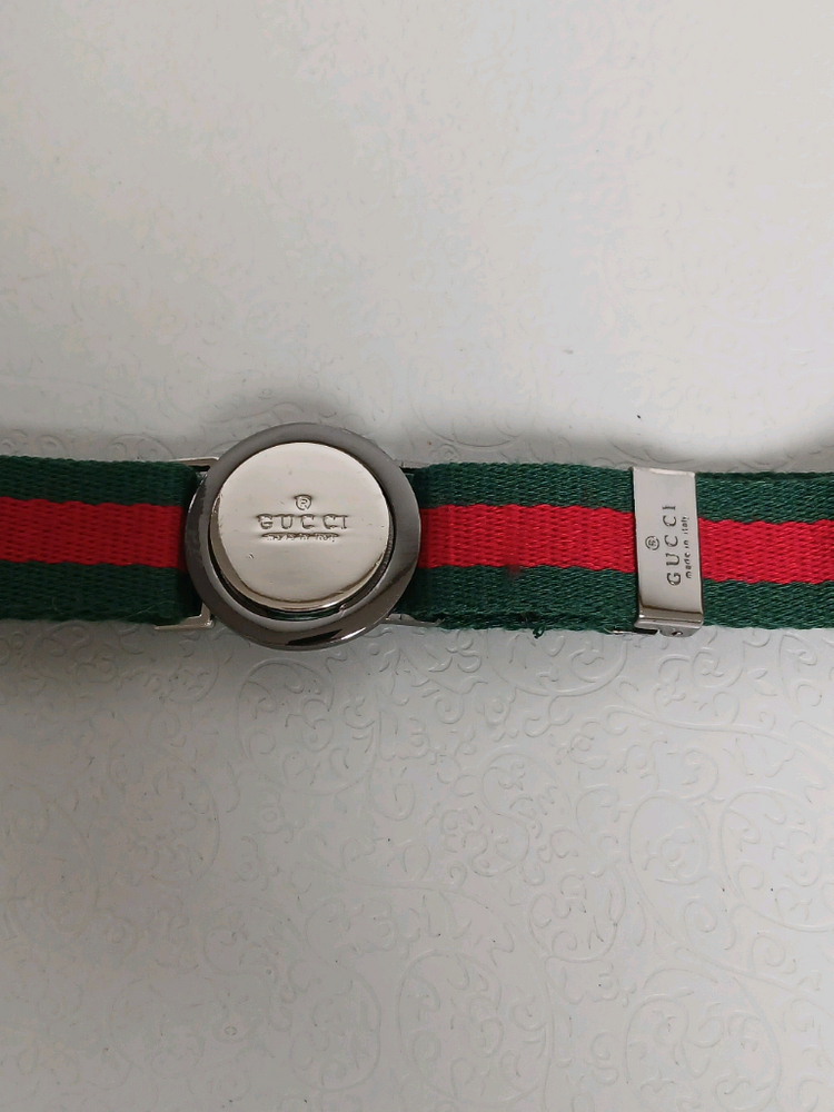 구찌 삼선 여성벨트 정품 팝니다--4