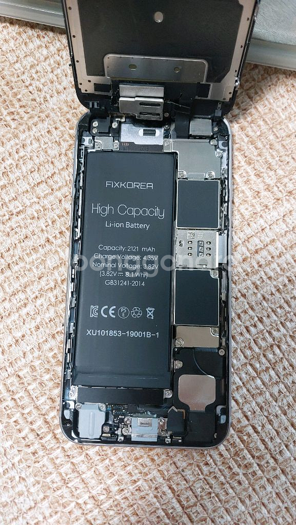 아이폰6s 32GB 배터리 100%--8