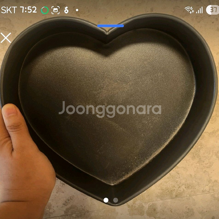 하트 케이크팬/베이킹틀--0