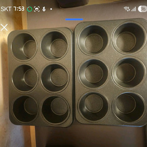 머핀틀 머핀팬 2개