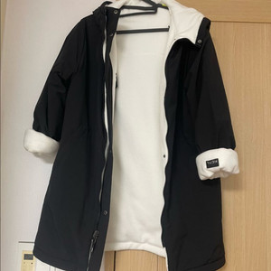 네파키즈 양면 롱패딩 155