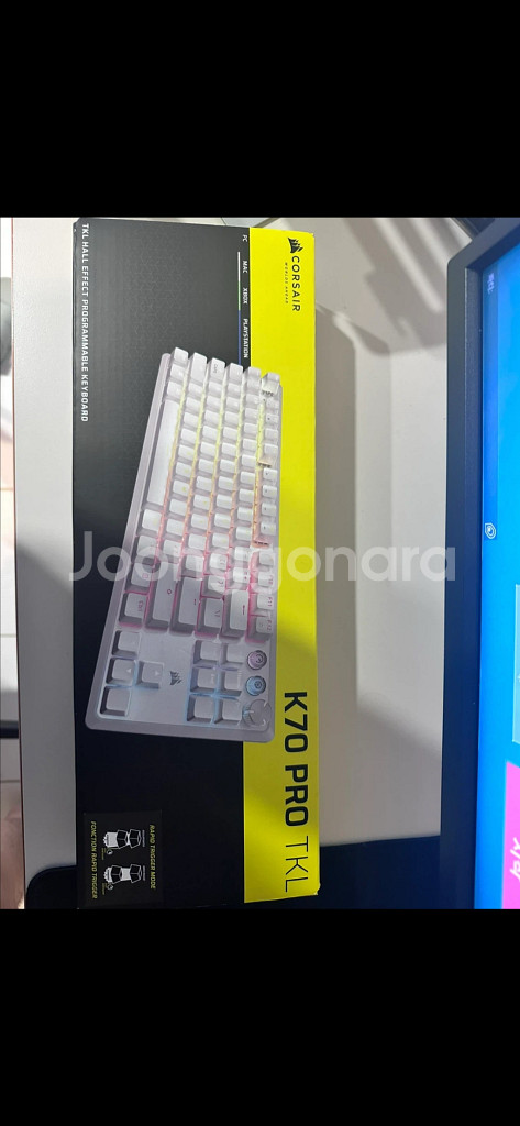 (풀박스)커세어K70 pro tkl 래피드트리거 키보드--2