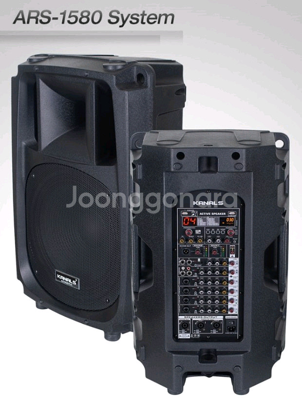 8채널믹서내장 15인치액티브스피커 고급형--2