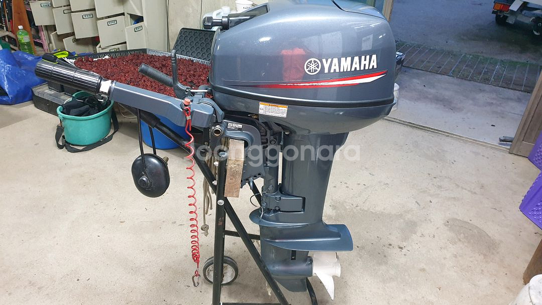 신품컨디션 야마하 15 마력 선외기--3