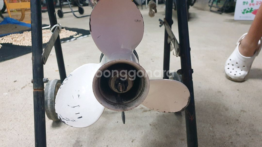 신품컨디션 야마하 15 마력 선외기--4