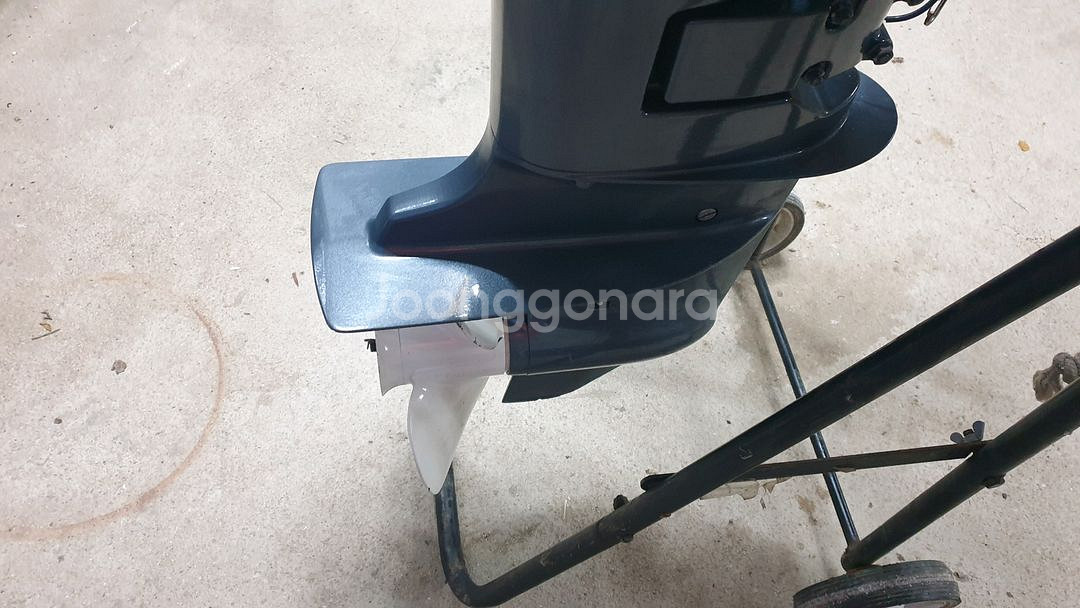 신품컨디션 야마하 15 마력 선외기--5