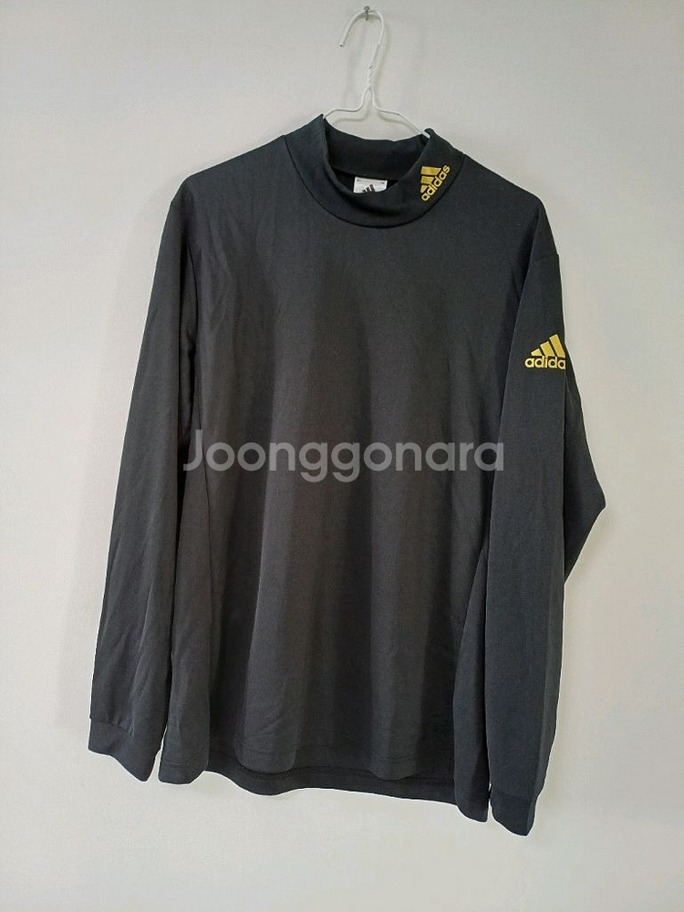 남성 아디다스 기능성 긴팔티셔츠(새상품급.스판105)--0