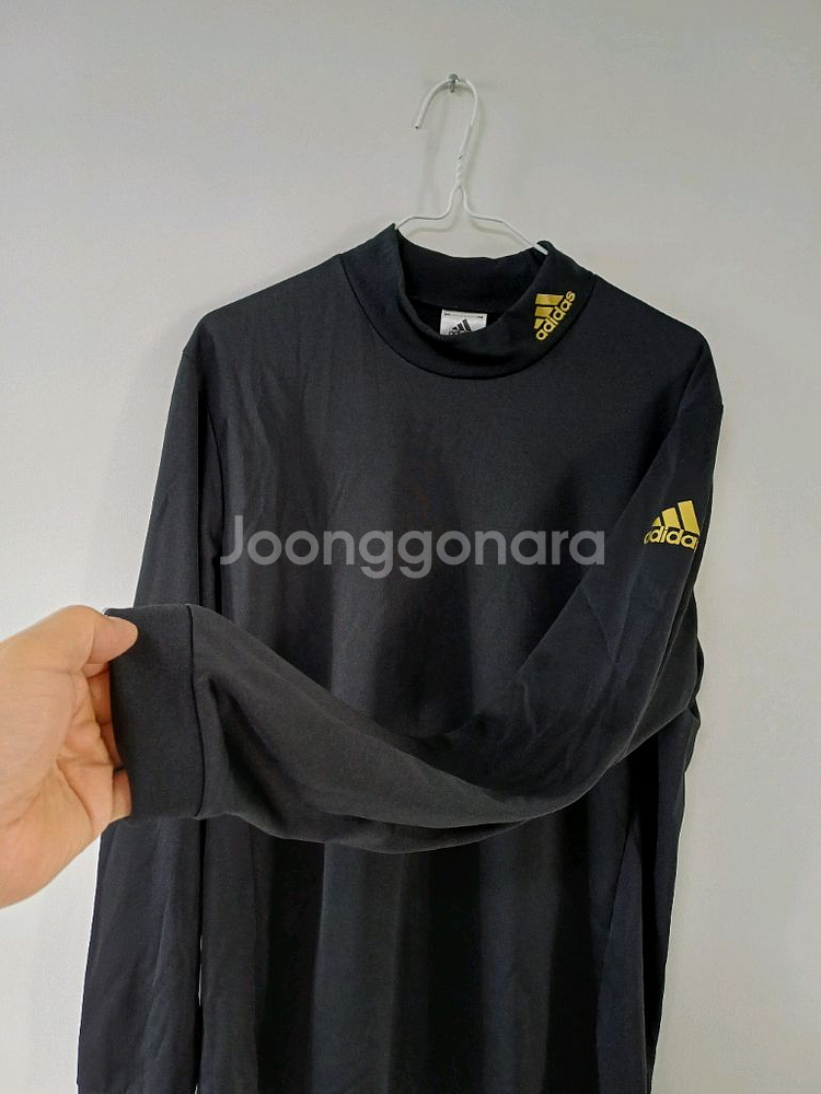 남성 아디다스 기능성 긴팔티셔츠(새상품급.스판105)--2