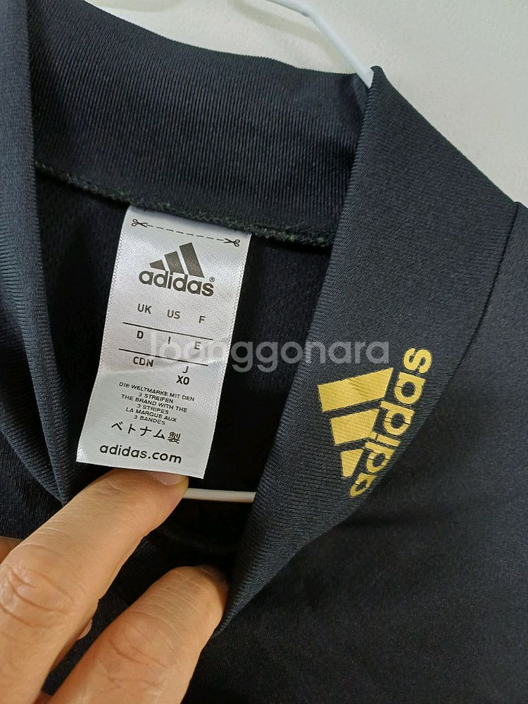 남성 아디다스 기능성 긴팔티셔츠(새상품급.스판105)--3