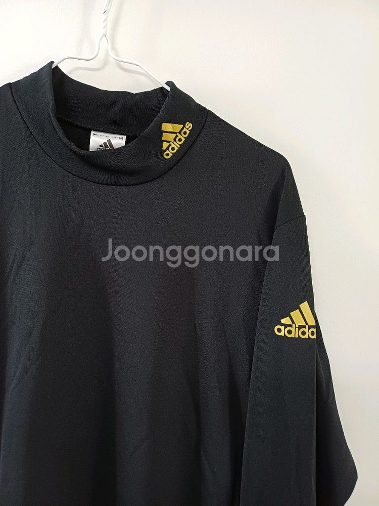 남성 아디다스 기능성 긴팔티셔츠(새상품급.스판105)--1