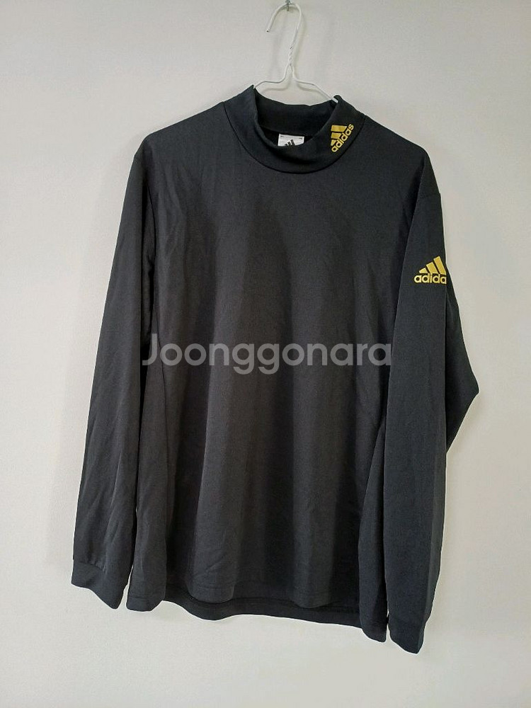 남성 아디다스 기능성 긴팔티셔츠(새상품급.스판105)--5