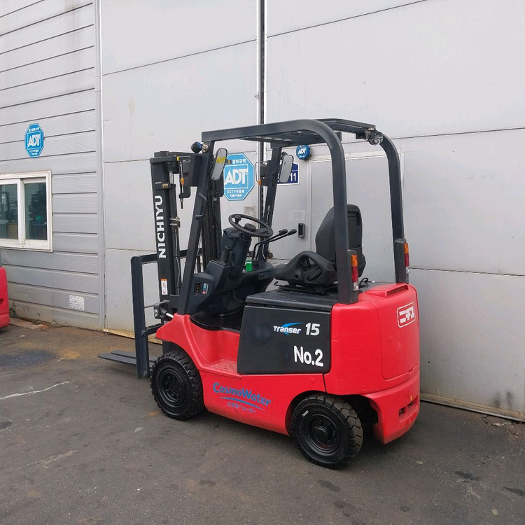 니찌유 전동지게차 1.5톤 싸이드쉬프트장착 2019년식--2