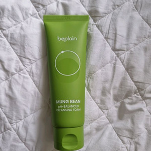 비플레인 녹두 약산성 클렌징폼 80ml (미개봉새상품)