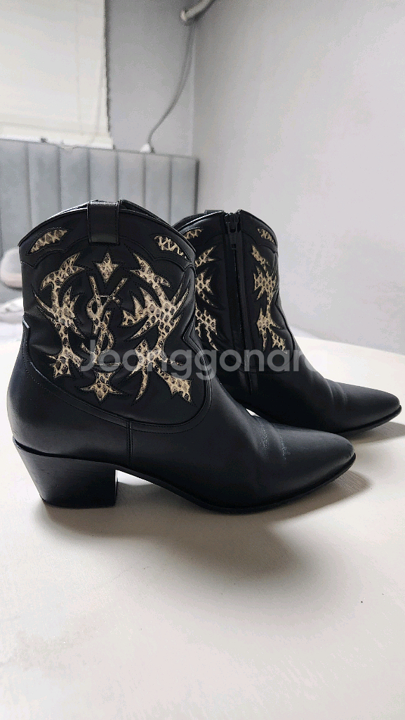 생로랑 웨스턴 부츠--0