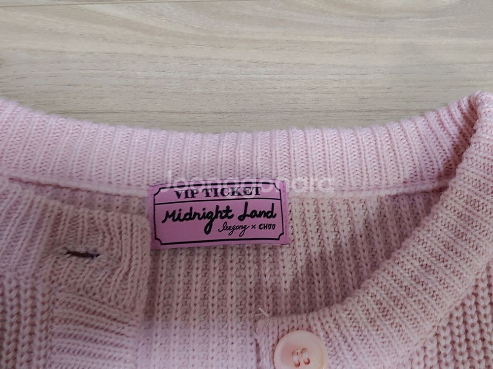 CHUU Midnight Land 핑크가디건(88~99--2