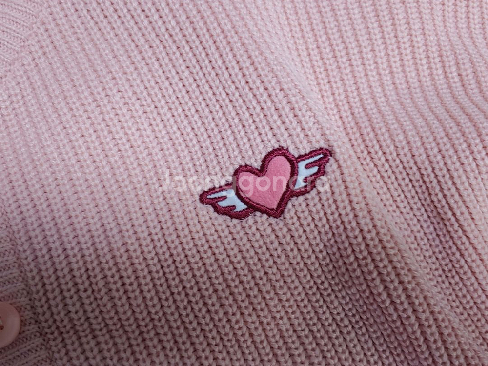 CHUU Midnight Land 핑크가디건(88~99--3