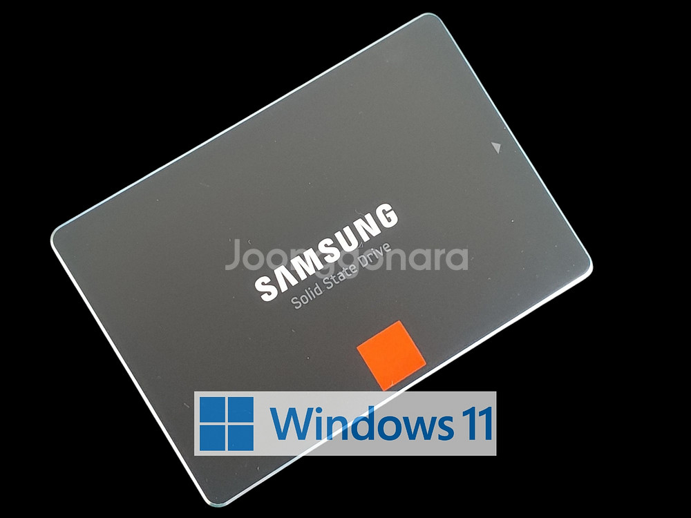 윈도우11 설치 삼성 840 SATA 120GB SSD--0