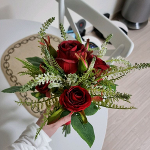 핸드메이드 플라워 부케 조화 장미 웨촬 웨딩촬영
