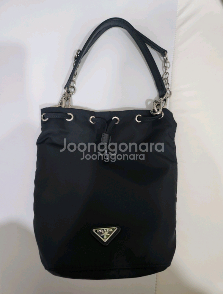 정품 프라다 파우치백--0