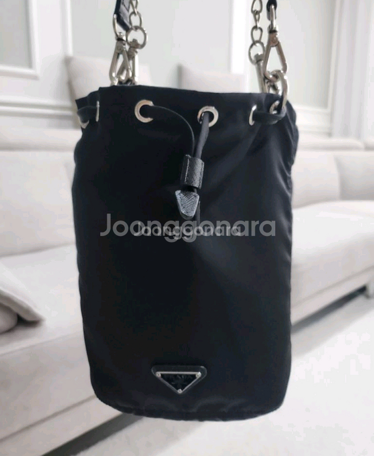 정품 프라다 파우치백--4