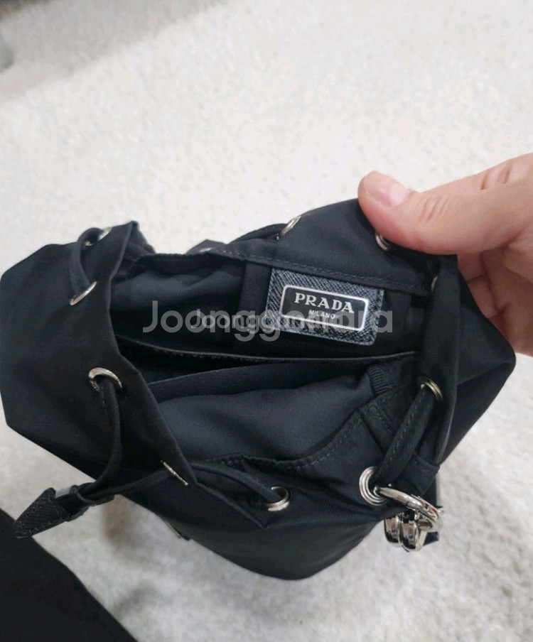 정품 프라다 파우치백--3