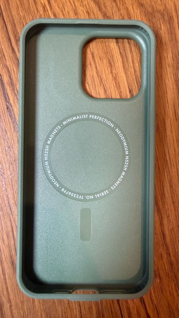 카우다베 아이폰 15프로맥시 맥세이프 케이스 그린 이미지