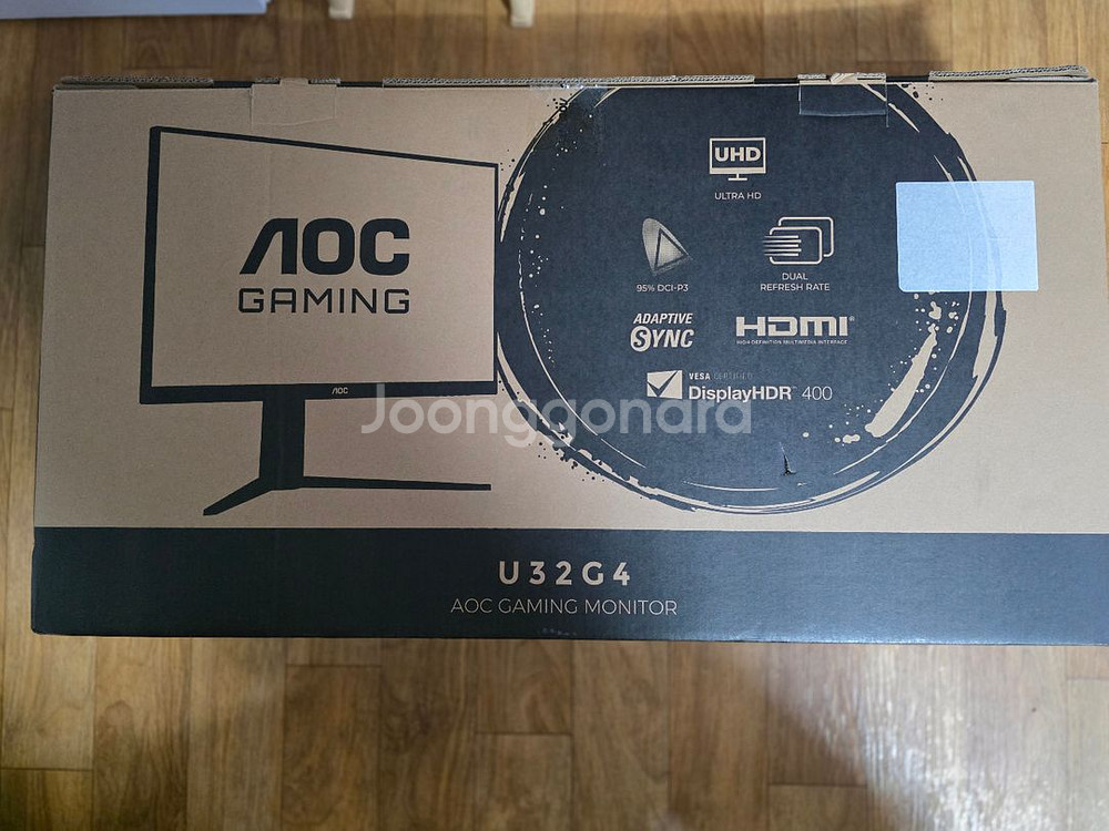 알파스캔 AOC U32G4 듀얼모드 게이밍 모니터--0