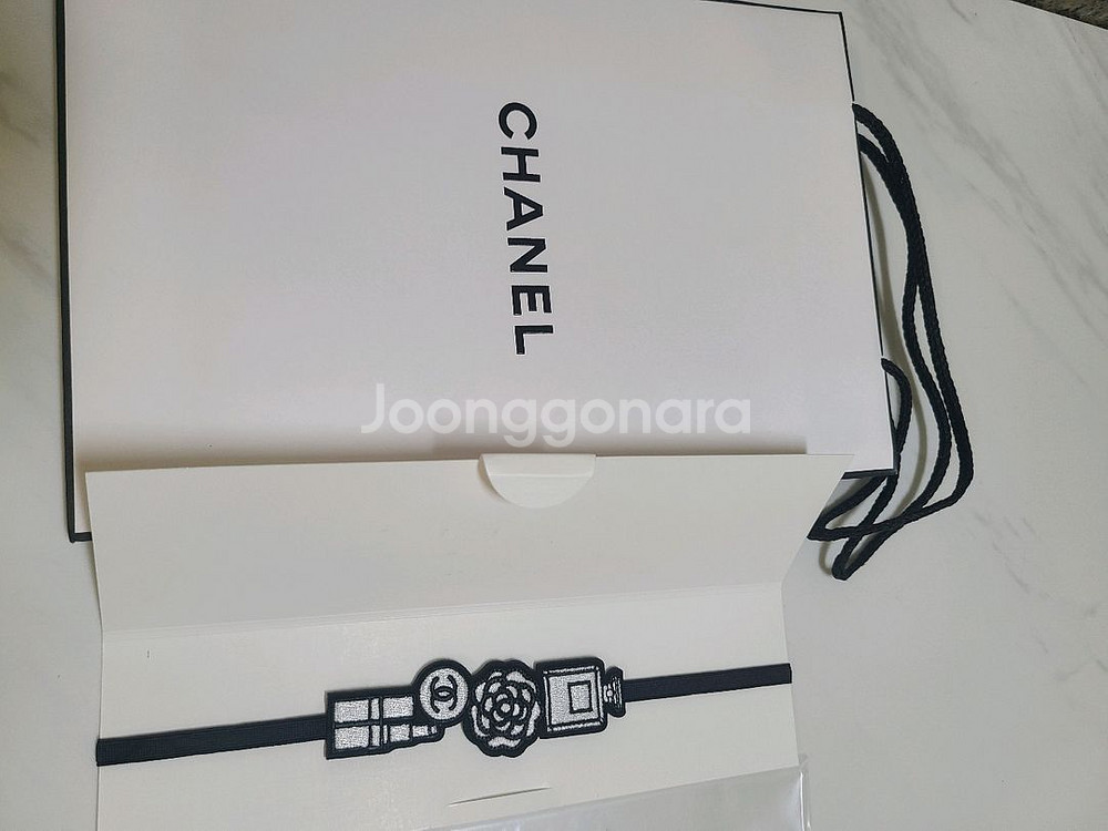 샤넬 북마크 코스메틱 책갈피 쇼핑백--0