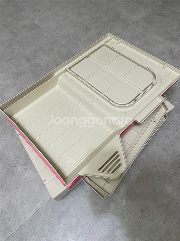 핑크 애견 하우스--1