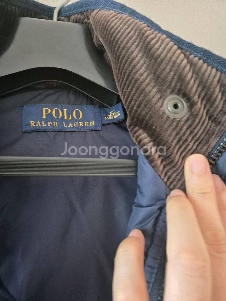 폴로 패딩조끼 xs 마른 66까지--3