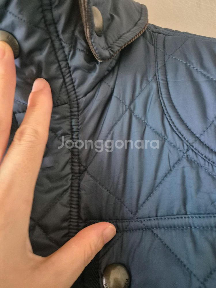폴로 패딩조끼 xs 마른 66까지--2