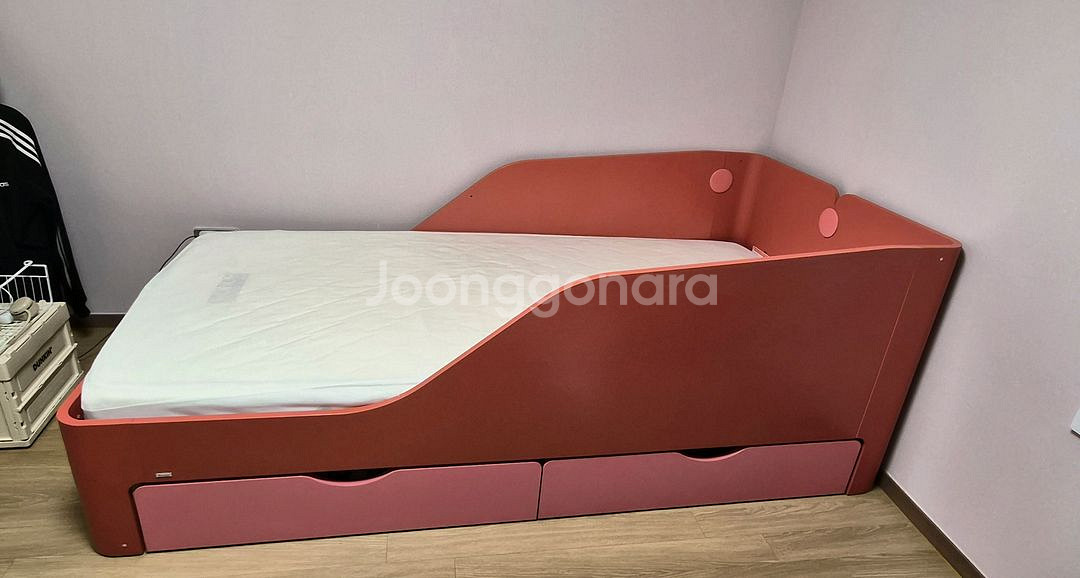 일룸 팅클팜 싱글 침대--0